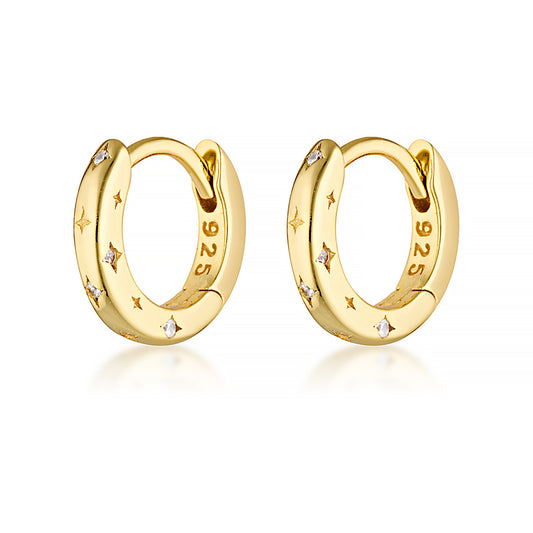 Stardust Huggies in Gold